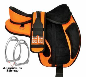 UNBRAND Freemax Selle Freemax Faite à la main en cuir synthétique véritable avec quincaillerie en acier inoxydable durable et confortable - Product Image 1