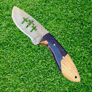 Cuchillo de Caza de Hoja Fija para Exteriores de Alta Calidad, Personalizable, OEM, con Mango de Madera, Cuchillo Personalizado OEM - Product Image 5