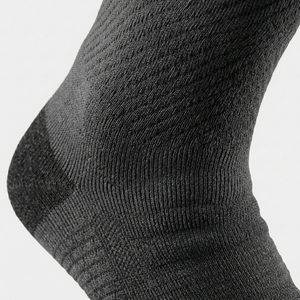 Men's Crew <b>Socks</b> Solid <b>Black</b> Knitted Breathable Cotton Spandex Autumn Daily Wear Regular Style - Product Image 6