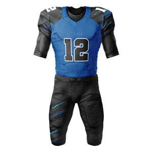 Derniers ensembles d'uniformes de football américain personnalisés, classiques, pour l'entraînement sportif, sublimation, fabriqués au Pakistan, été, 100% polyester - Product Image 2