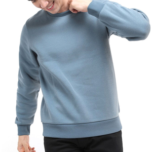 เสื้อสเวตเชิ้ตผู้ชายมาใหม่สำหรับฤดูหนาว ผ้าฝ้าย 100% ระบายอากาศได้ดี เป็นมิตรกับสิ่งแวดล้อม สีพื้นเรียบง่าย ปรับแต่งได้ คุณภาพสูง ขายดี - Product Image 5