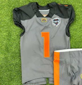 Custom American Football Uniform Set for Team Wear Breathable Fabric Tackle Jersey Pants <b>Elite</b> Sportswear Uniform OEM Supplier - Product Image 3