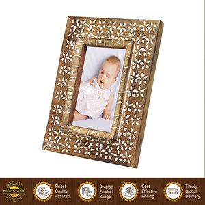Unique Design Home Decoration & Gifts Use Top Quality 100% Natural <b>White</b> Wash Color Mango Wood Photo <b>Frame</b> for Sale - Product Image 6