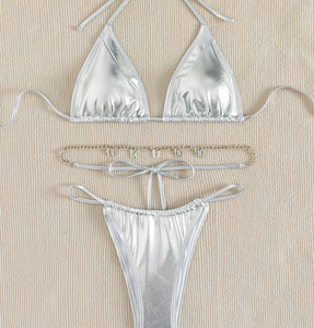 Conjuntos de Bikini, Trajes de Baño, Bikinis con Logo Personalizado, Trajes de Natación con Estampado por Sublimación, Venta Caliente, Bikinis de Dos Piezas con Relleno y Push-Up para Mujer - Product Image 2