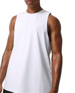Entrenamiento gimnasio Fitness baloncesto Tank Top hombres deportes tanque entrenamiento correr secado rápido hombres transpirable algodón tanque - Product Image 1