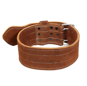 Ceinture de musculation en cuir personnalisée la plus vendue en gros, ceinture de levage à levier réglable, élastique, respirante et antidérapante - Product Image 1