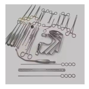 Equipo Clínico para Laparotomía: Pinzas de Precisión para Agarrar Tejidos, Cuchillas Autorretenibles, Contenedor de Almacenamiento Reutilizable - Product Image 6