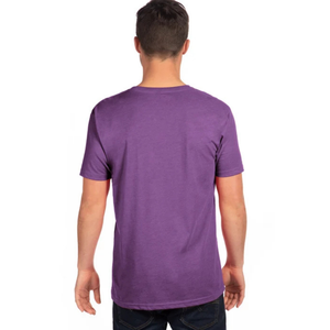 Vente en gros de t-shirts en coton à col en V pour hommes, respirants, confortables, à porter au quotidien, logo personnalisé, fournisseur de vêtements OEM ODM - Product Image 2