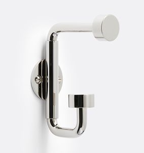 ตะขอแขวนตู้เสื้อผ้าแบบแขวนทันสมัยสำหรับห้องนอน ห้องน้ำ ตะขอทองเหลืองทนทาน ตะขออเนกประสงค์แบบกำหนดเองได้ ทำจากสังกะสี อลูมิเนียม เหล็ก - Product Image 5