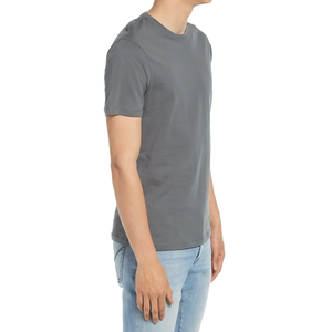 T-shirt en coton pour homme sur mesure OEM, haute qualité, grande taille, manches courtes, impression de logo pour la promotion de la marque - Product Image 1
