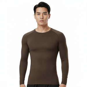 Gym Surfing Diving Rashguard <b>Compression</b> <b>Shirts</b> MMA Rash Vest Long Sleeve <b>Men</b> Swimming Surfing Rash Guard Sportswear Adults - Product Image 3