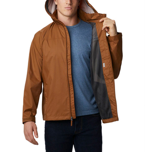 Veste softshell pour homme, imperméable, coupe-vent, respirante, à manches longues, avec capuche et fermeture éclair, idéale pour la randonnée en extérieur, coupe classique. - Product Image 1