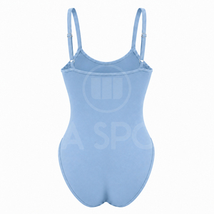 Maillot de bain une pièce haut de gamme pour femme, coupe haute, uni, tissé, design personnalisé, séchage rapide, respirant, éco-responsable, faible MOQ, vente en gros - Product Image 6