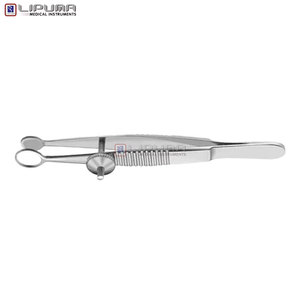 Pinzas AYER para Calázion de 9 cm, Pinzas Quirúrgicas de 10 mm de Diámetro, Hoja Sólida, Instrumentos Médicos Oftálmicos para Procedimientos Oculares - Product Image 6