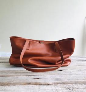 Bolso de Hombro de Cuero Genuino Hecho a Mano de Gran Capacidad, Diseño Nuevo 2025, para Uso Diario, de Lujo, con Cierre, LTB-0233 - Product Image 4