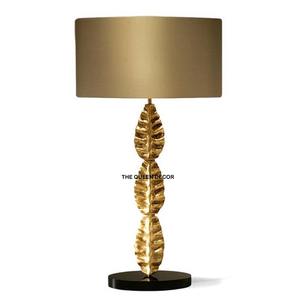 Aluminum Metal Table Lamp for Food Grade Novelty Gift For Family Golden Plated Catering Other Home Decor Hotel Restaurant - Product Image 2