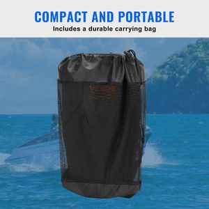 Parafango Marino in EVA da 8.6'' x 16'' con Corde e Bloccacorda, Borsa Portaoggetti, Parafanghi per Imbarcazioni per l'Ormeggio - Product Image 6