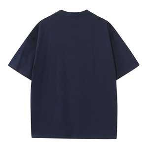 T-shirt uni 100% coton de qualité supérieure, vente en gros, logo personnalisé, manches courtes, respirant, tendance, t-shirt uni pour homme, nouveau tee-shirt - Product Image 5