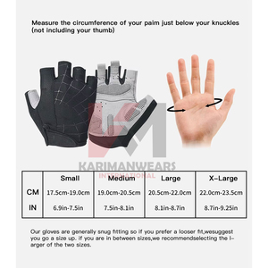 Guantes de Levantamiento de Pesas de Primera Calidad, Tratados Antimicrobianos, con Malla en la Parte Posterior, Logotipo Personalizado, Equipo de Gimnasio - Product Image 3