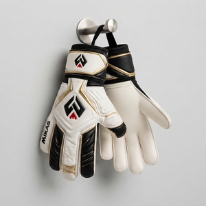 Conception de préhension professionnelle pour les gants de gardien de but d'entraînement de football, gants de gardien de but de football de qualité supérieure, paume en latex, ajustement confortable - Product Image 6
