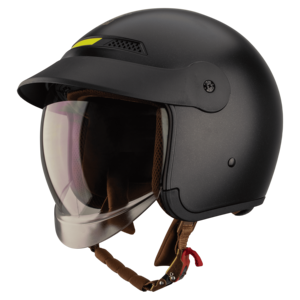 หมวกกันน็อค Royal Helmet M139LUX รุ่นใหม่ OEM ODM แบบเปิดหน้า สีพื้น ได้มาตรฐาน DOT ปลดเร็ว วัสดุ ABS บุโพลีสไตรีนขยายตัว สีใส - Product Image 1