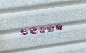 Espinela Rosa Natural Facetada, Piedras Sueltas para Joyería - Product Image 2