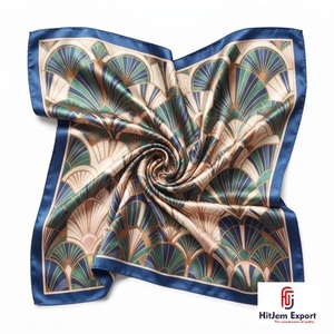 Fabricante de Bufandas de Satén Estampadas Personalizadas al por Mayor, OEM, ODM, Marca Privada, Regalo Corporativo para Nigeria, Kenia, Ghana, Etiopía, África - Product Image 5