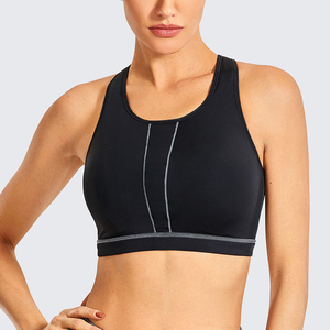 Sujetador Deportivo OEM Personalizado para Mujer, Cobertura Total, Secado Rápido, Transpirable, Talla Grande, Antibacterial, Ligero, para Yoga - Product Image 3
