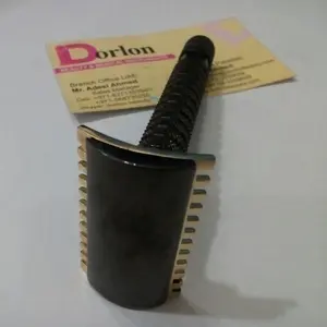 Yeni güvenlik erkekler için çift kenar bıçak tıraş saç tıraş makinesi tıraş makinesi