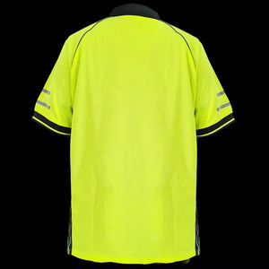 Polo de sécurité OEM avec logo imprimé pour l'été, 100% coton, coupe classique, chemises de sécurité pour agents de sécurité, vêtements de travail, t-shirt - Product Image 5