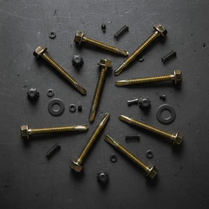 Anti-Rust Yellow Zinc Plated Self-Drilling <b>Screws</b> - High Quality Class 8 Building Fasteners Wholesale - Product Image 1