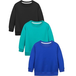 เสื้อสเวตเชิ้ตคอกลมทรงทันสมัยและพอดีตัว สีพื้น สำหรับผู้ชาย ทรงปกติ ผ้าถัก ส่งออกจากบังกลาเทศ - Product Image 3