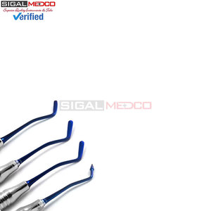 Blue <b>Titanium</b> Composite Filling Set 4Pcs Dental Composite Filling Restorative Hand Tools Laboratory Dentist Medic Instruments - Product Image 6
