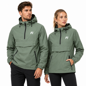 Veste de pluie à capuche réactive à l'eau, imperméable, pour hommes, course à pied, cyclisme, veste d'extérieur, coupe-vent, vente en gros, imperméable de vélo - Product Image 2