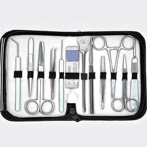 Kit de dissection avancé en acier inoxydable Safety Point, 20 pièces, pour étudiants en médecine et usage vétérinaire, par Dentavex - Product Image 2
