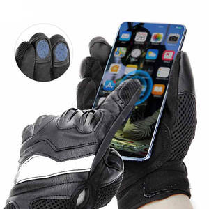 Gants de moto en cuir de haute qualité, best-sellers, pour la sécurité des mains - Product Image 5