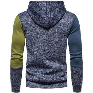 เสื้อแจ็คเก็ตเฟรนช์เทอร์รี่ 320 กรัม ดีไซน์แฟชั่น ซิปเฉียง คอตั้ง สกรีนโลโก้ได้ เนื้อผ้าบางเบา เสื้อสเวตเตอร์ถักสำหรับผู้ชาย - Product Image 2