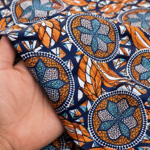 African Wax Print <b>Fabric</b> Ankara Cotton Traditional Tribal Dashiki Kitenge Dutch Wax Textile for Dresses Fashion Wholesale Export - Product Image 3
