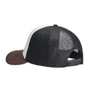 Casquette Trucker Marron et Blanche avec Logo Personnalisé, Casquette en Maille de Haute Qualité, Fermeture Snapback Ajustable pour Hommes et Femmes, Mode Extérieure - Product Image 2