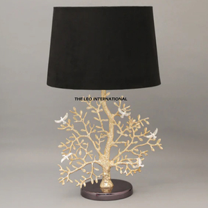 New Arrival Luxury Eco-Friendly DC Antler Gold LED Table Lamp for Bedroom Wedding <b>Lights</b> with Customizable Size & Shape - Product Image 6