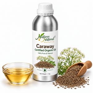 Huile Essentielle de Caraway Biologique Certifiée Carum Carvi Huile Aromatique Naturelle Distillée à la Vapeur Aromathérapie Cosmétiques Approvisionnement en Gros 10ml - Product Image 1