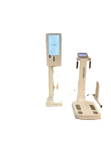 เครื่องวิเคราะห์สมรรถภาพร่างกายอัจฉริยะ Bodydot BDF1000 พร้อมระบบติดตามท่าทางทั้งร่างกายด้วย AI ตัวเครื่องทำจากอลูมิเนียมอัลลอยด์ ไม่สามารถพับได้ หน้าจอ LCD ระบบไฟฟ้า - Product Image 3