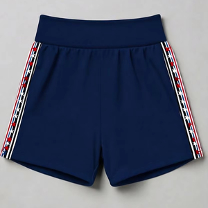 Shorts de boxe personnalisés en polyester, vêtements de sport respirants, impression par sublimation, logo brodé, entraînement, taille personnalisée - Product Image 1