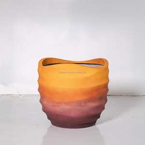 Macetas de jardín al aire libre de terracota antiguas, maceta de flores de cerámica barata para centro de jardín, florero de estilo histórico - Product Image 3