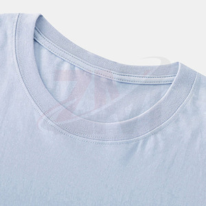 Mejor Oferta del Año 2026 Camisetas de Manga Corta para Hombre, Color Azul Cielo, Marca Personalizada, Ropa Urbana, Nuevas Llegadas, Venta al Por Mayor - Product Image 2