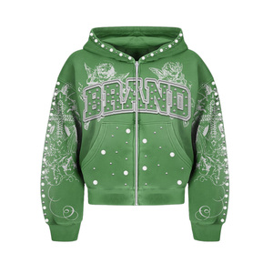Polyester hoodies for <b>sublimation</b> print custom hoodies bulk USA fast turnaround factory price private label - Product Image 2