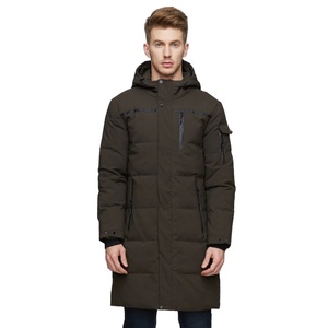 โมเดล2021แจ็กเก็ตตัวยาวสำหรับผู้ชาย, เสื้อแจ็คเก็ตสไตล์ฤดูหนาวคุณภาพสูงพร้อมตัวเสื้อลำลองเข้ารูปแขนยาววัสดุผ้า - Product Image 5