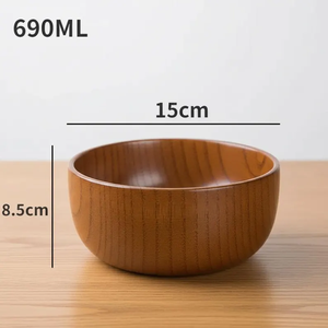 ชามไม้พุทรา-ซุปสไตล์ญี่ปุ่นและชามสลัด - Product Image 6