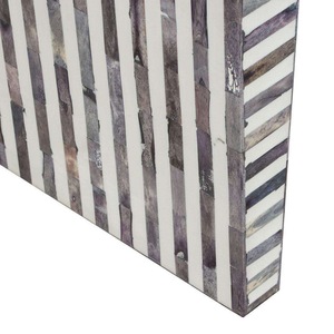 ILAHI's Bone Inlay <b>Table</b> Modern Design Agate Detailing <b>Storage</b> Portable Home Furniture - Product Image 3