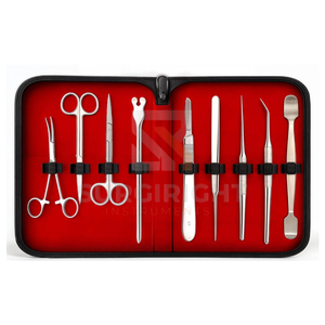 Kit de dissection avancé 30 pièces pour laboratoire de biologie, ensemble d'anatomie, formation médicale et vétérinaire, manche de scalpel, couteau chirurgical CE - Product Image 1